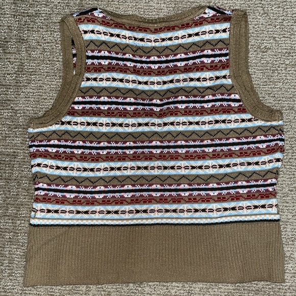 Patterned sweater vest - Picture 2 of 2